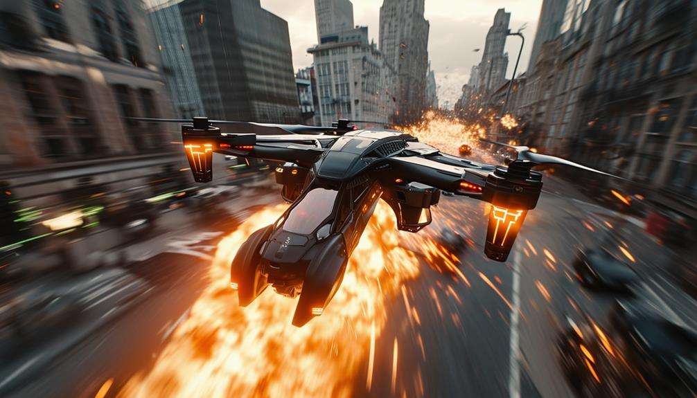 adding cinematic flair to action scenes