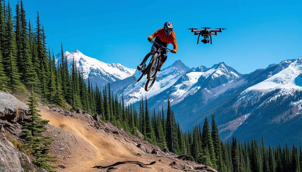 capturing stunning aerial shots