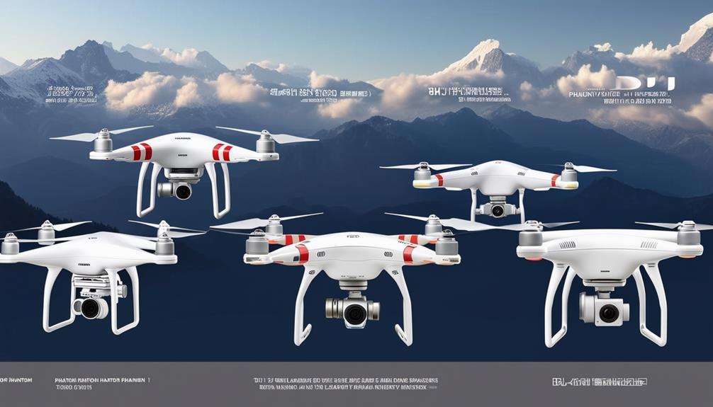 popular drone series lineup