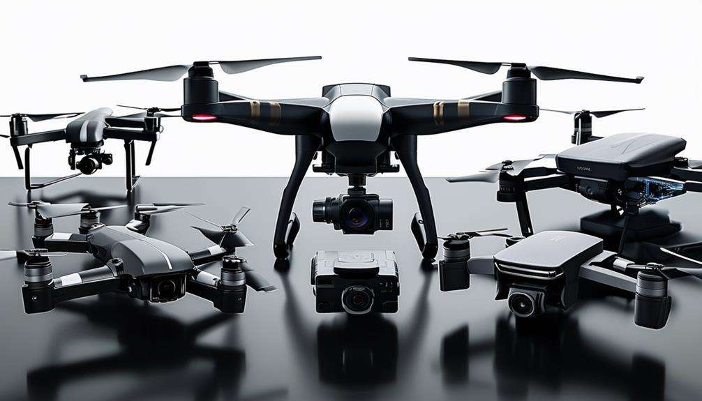 flying robots with cameras