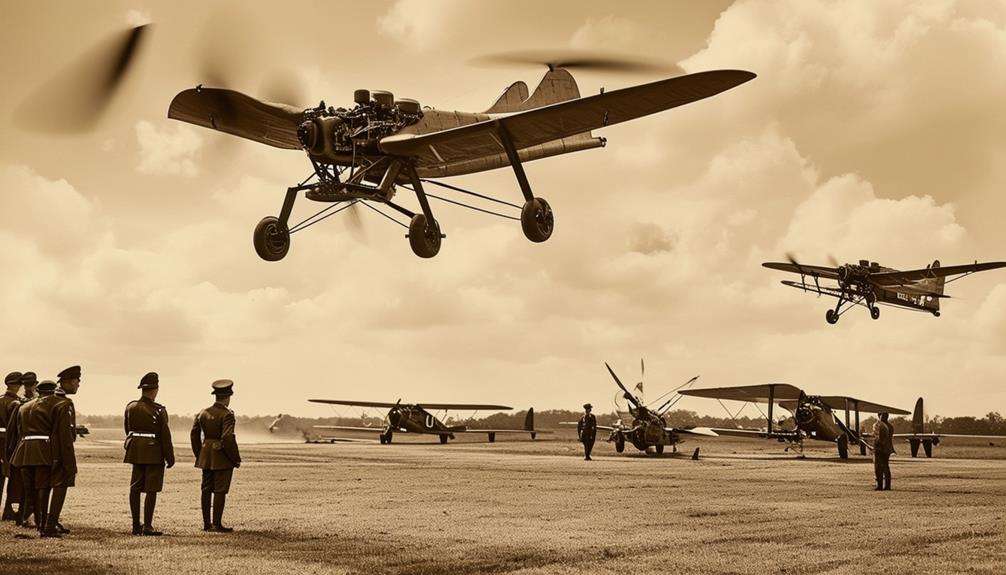 interwar technological advancements noted