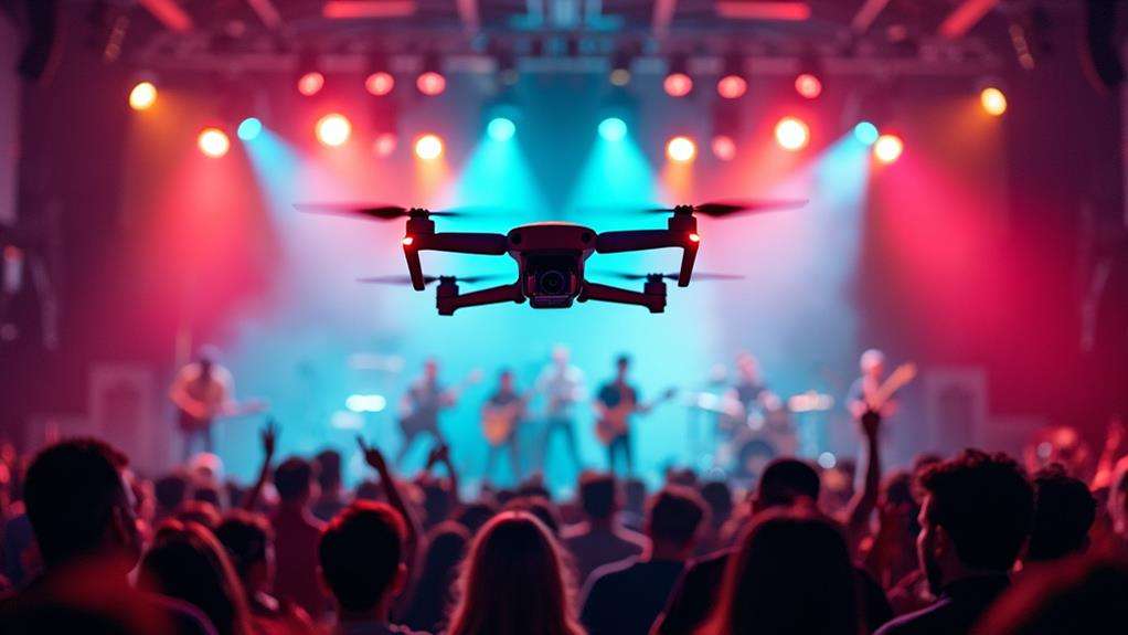 aerial footage enhances visuals
