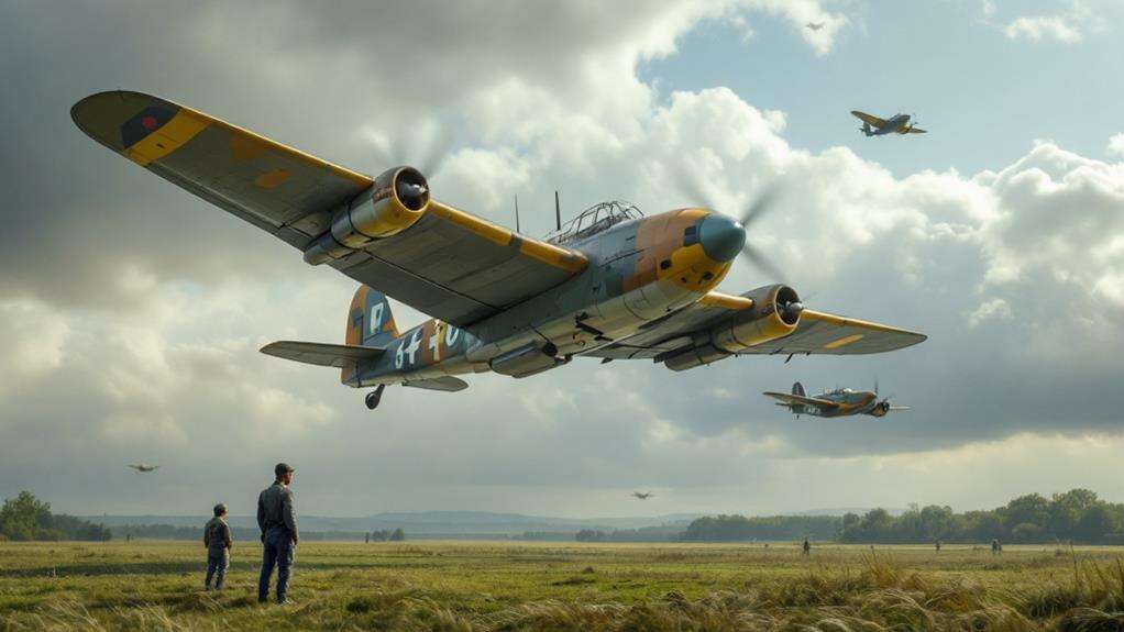 world war ii drones usage