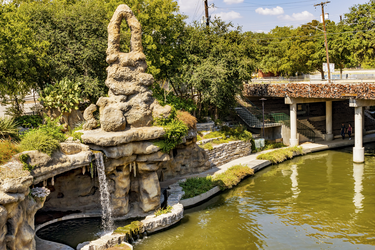 The Grotto Caves, River Walk San Antonio, Texas