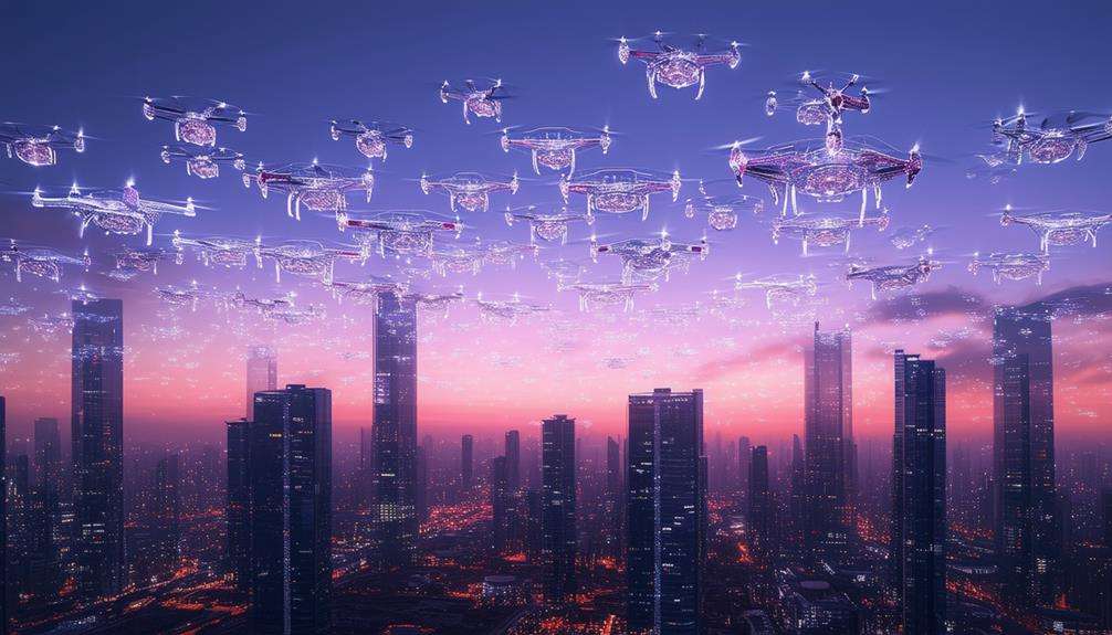 innovative drone dance shows