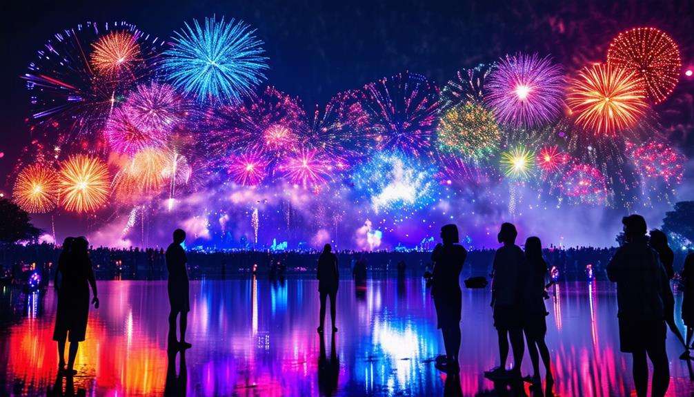 innovative drone fireworks technology