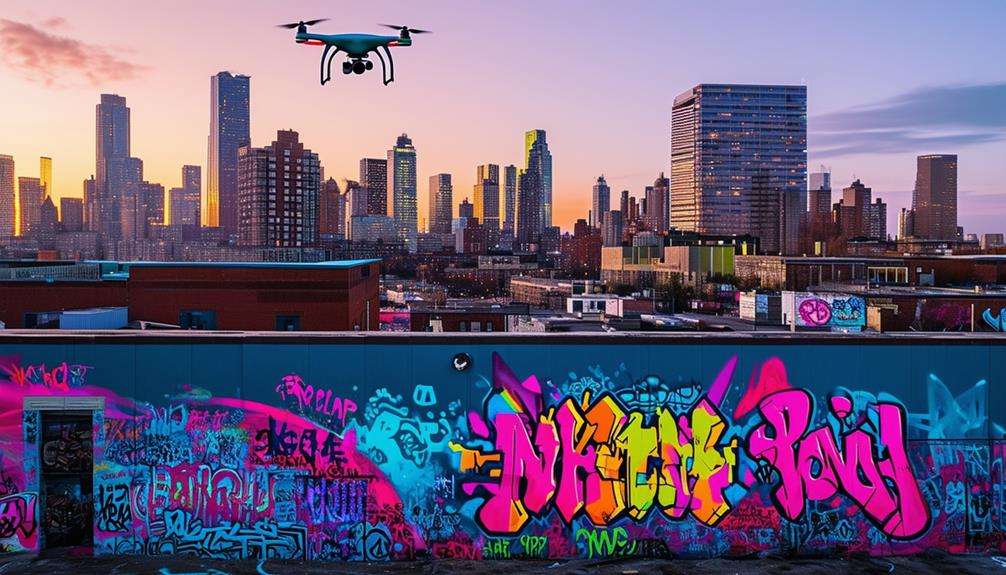 drone art in motion