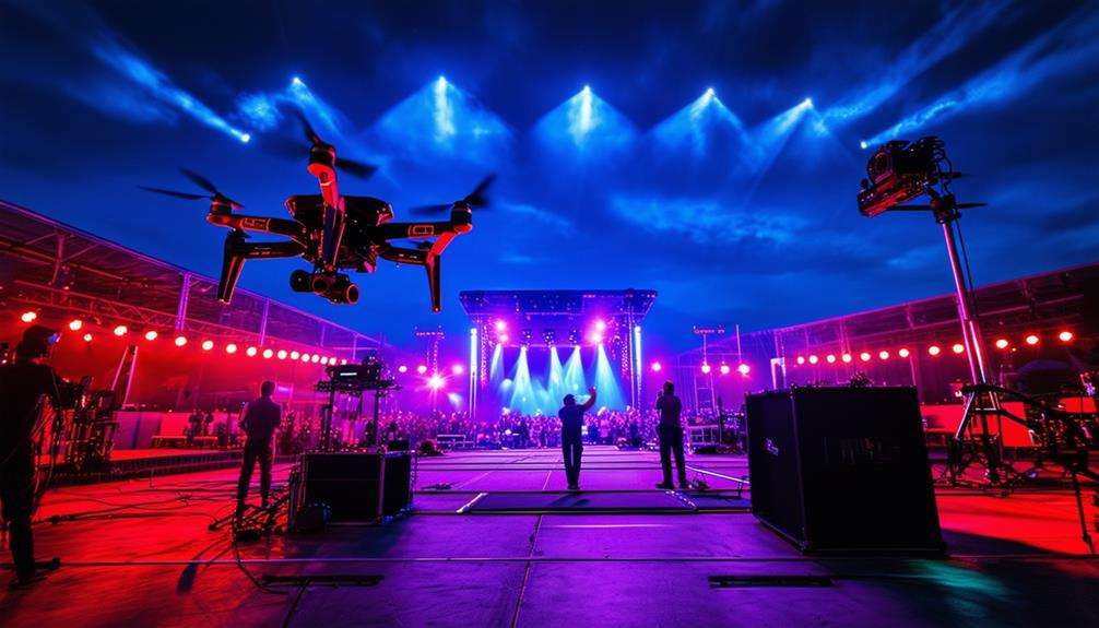 behind the scenes technical preparations