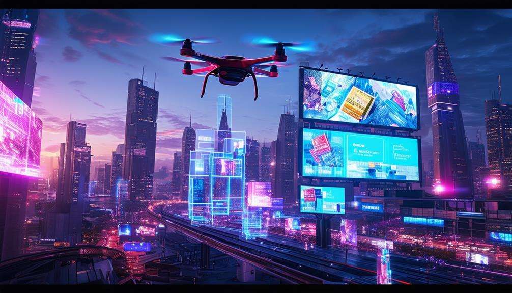 drone advertising market growth